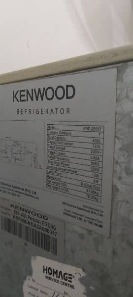 kenwood refrigerator 35% saving personal series 7