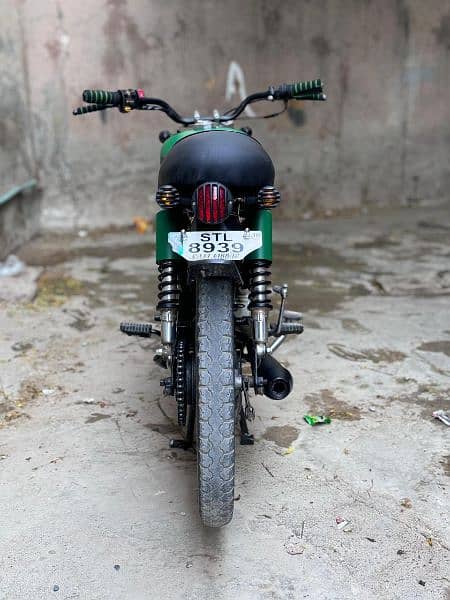 Cafe racer mate green color fully modified 10/10 condition 1