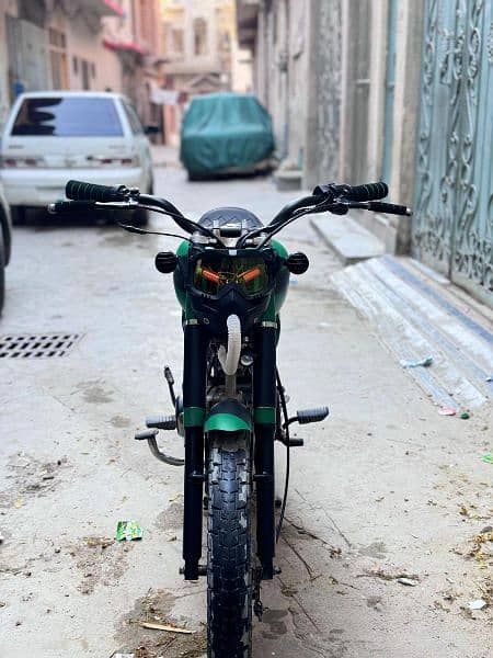 Cafe racer mate green color fully modified 10/10 condition 4