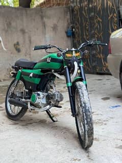 Cafe racer mate green color fully modified 10/10 condition