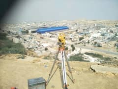 Surveyor with totalstation 03193307245