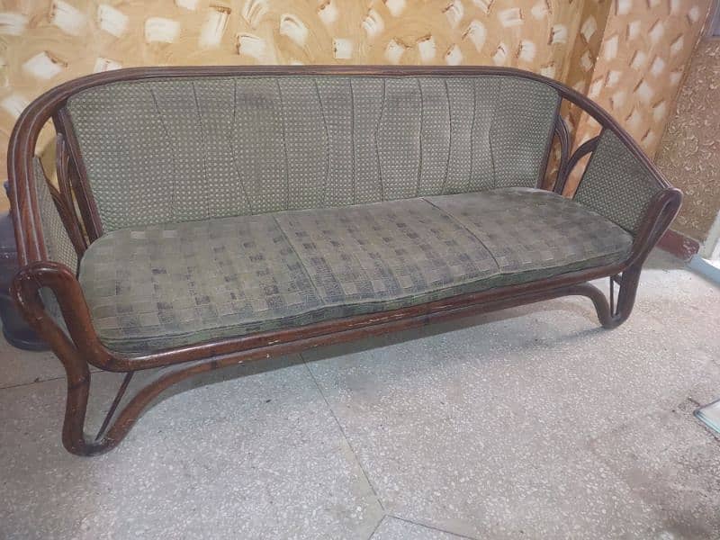 5 seater Sheesham wooden Sofa 2