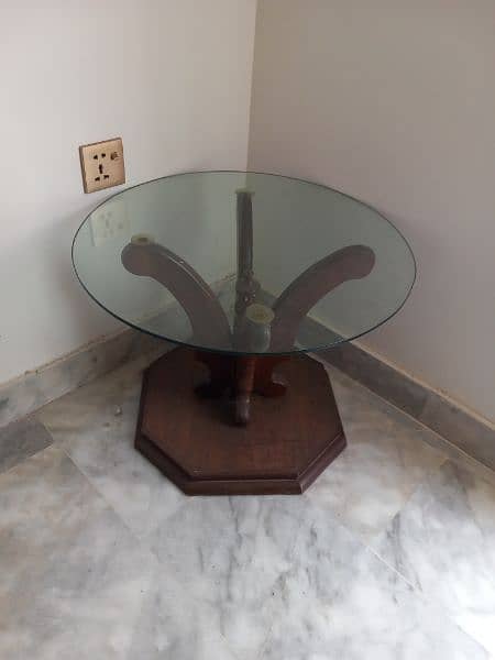 centre table with 2 side tables 2