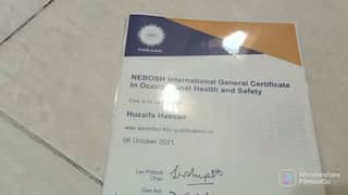 Nebosh osha iosh certificate available. 0