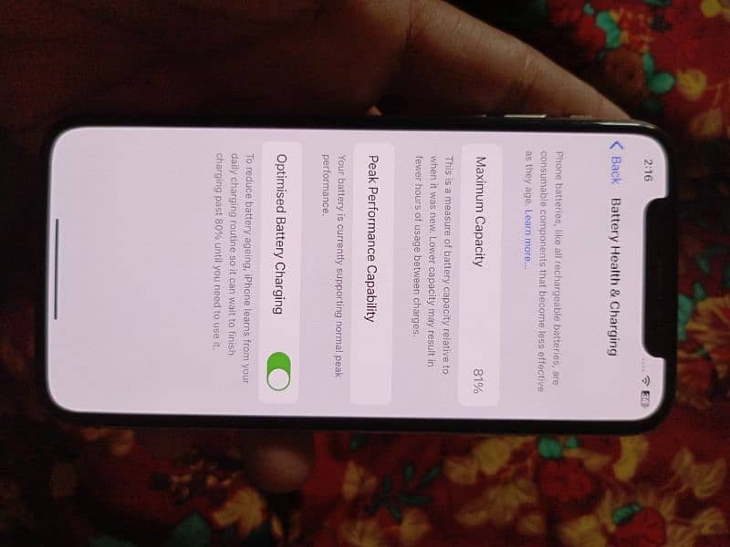 I phone x  white colour non pta  factory unlock 5