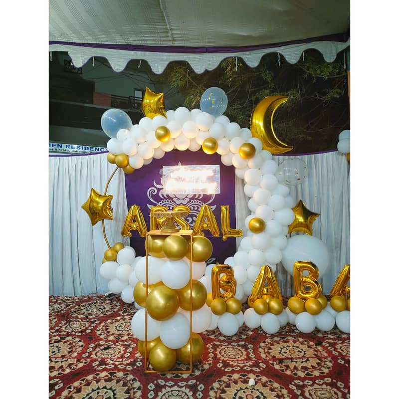 Birthday Decoration | Balloon Decoration | Birthday Theme Decor | Eve 2