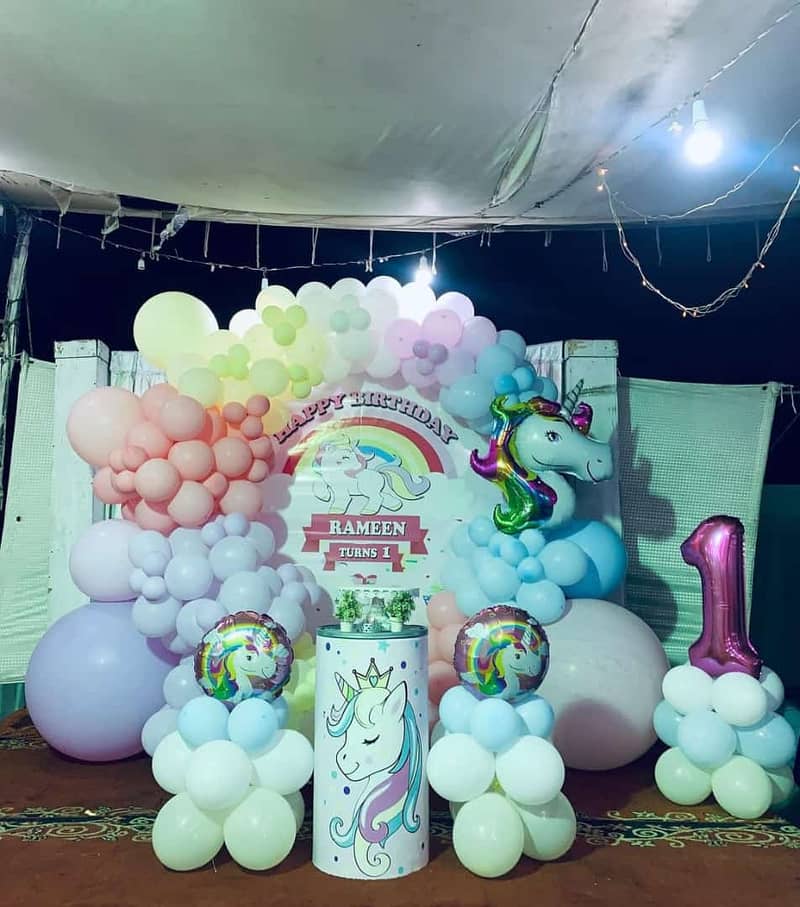 Birthday Decoration | Balloon Decoration | Birthday Theme Decor | Eve 12