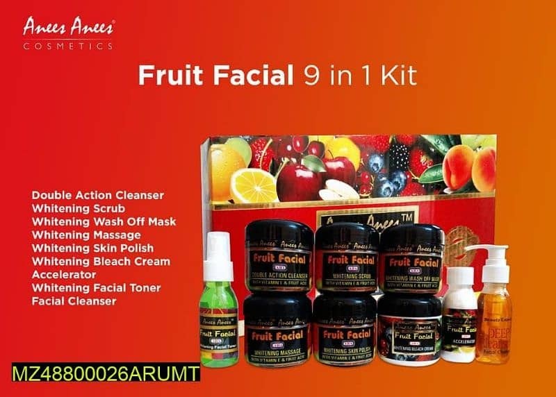 9 In 1 fruit facial kit 0