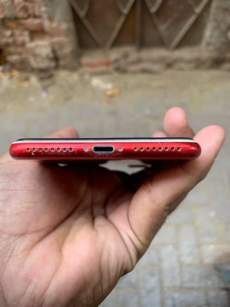 iphone 7plus 128 gb PTA Approved Red Colour Panel Change 0