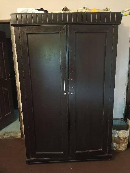 wooden wardrobe (Almari) Almira 2 door. . . 0