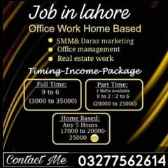 part time / full time / home base job available 0