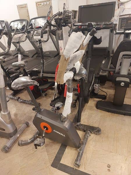 Spinning cycle / Upright bike / Gym Elleptical / Recumbent bikes 11