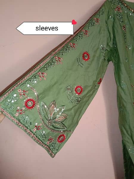 2 pce "Beautiful lawn embroidered dress for sale Elegant and stylish " 1