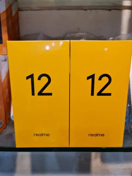 Realme 12+ & 12 8gb 256gb Box Packed Official 1