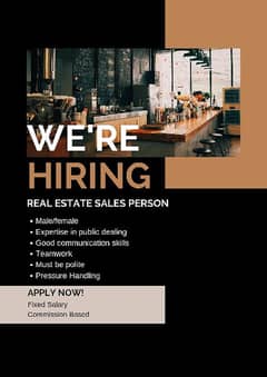 Sales Representative at fixed + commission based