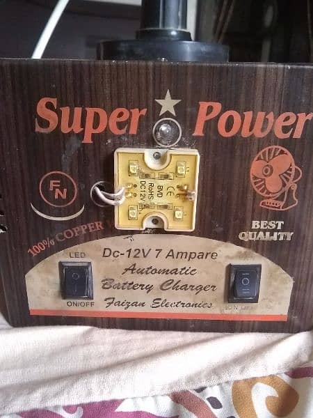 Super Power Charging Fan/Battery Fan 2