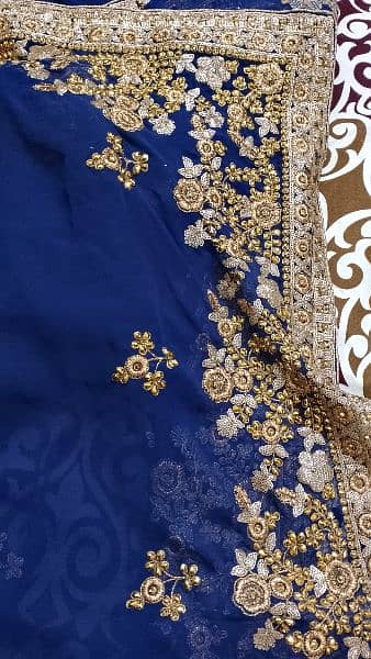 saree safoon blue color 10