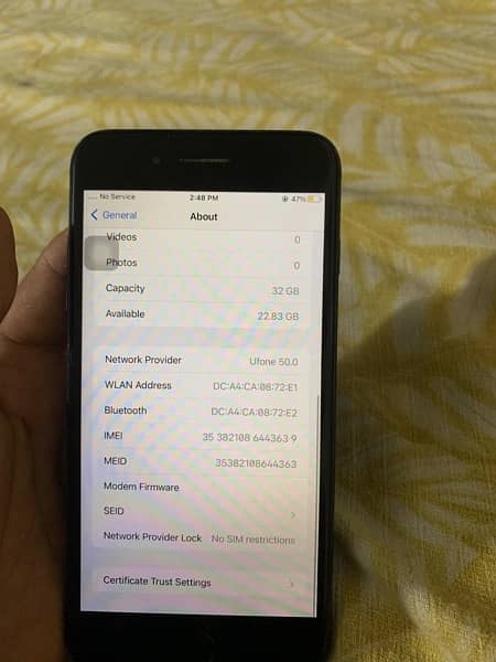 7 plus black 32gb pta 1