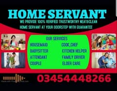 PROFESSIONAL MAID,BABY SITTER, PATIENT ATTENDANT, COOK, HELPER. .