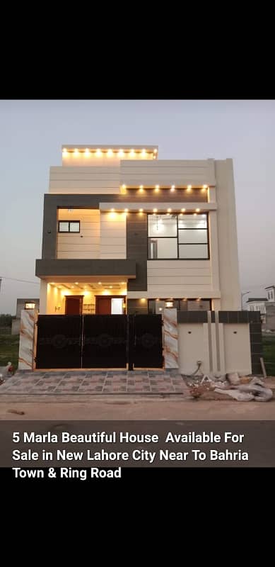 5 Marla Brand New House For Sale 0