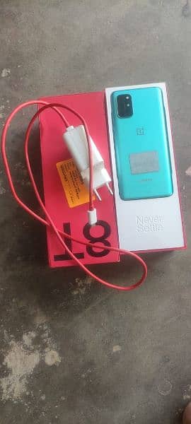 OnePlus 8T 8+8 ram 128 mamery original charger original diba 1