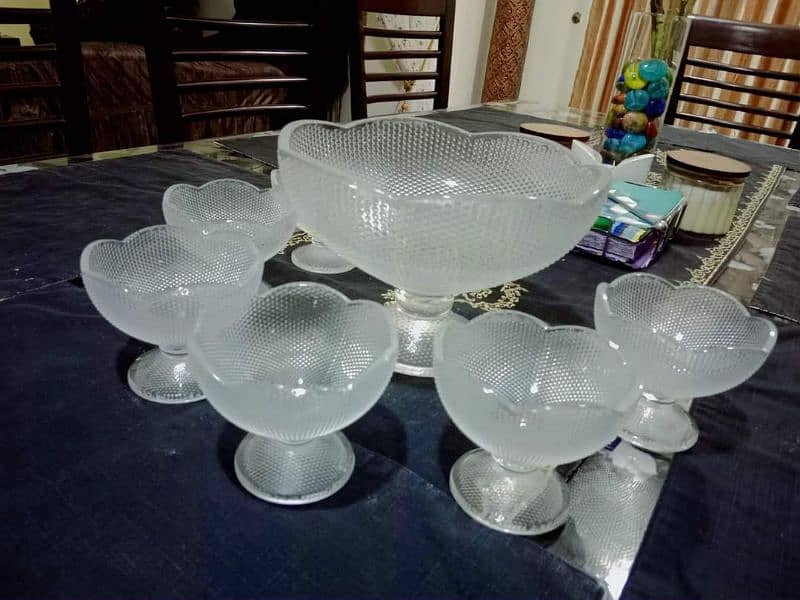 "Crockery on sale"

All crockery is hardly and gently used. 5