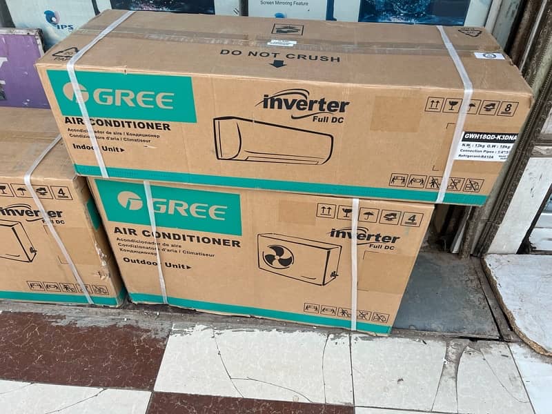 Gree AC 1.5 and also 1 ton available 0