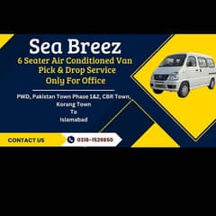 Pick & Drop (Airport & Bank) Staff Only Contact only for 6 Seats