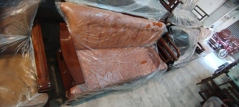 Wood Sofa 1