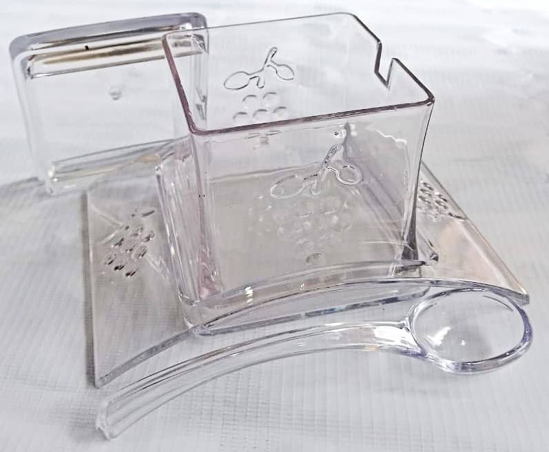Water Set | sogar pot with spoon | ice cube ( 3 in 1 Offer ) 3