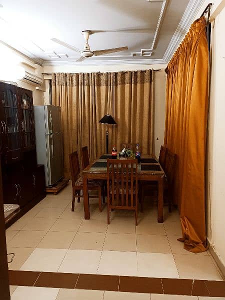 1 bed flat available in f-11 for ahort and long stay 1