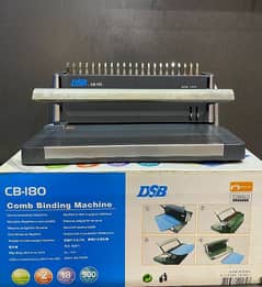 DSB CB-180 Comb Spiral Binding Machine 0
