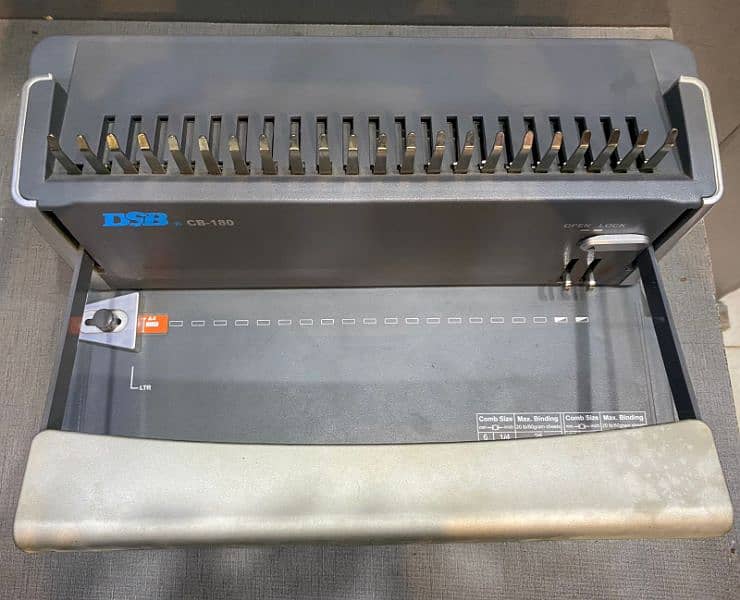 DSB CB-180 Comb Spiral Binding Machine 3