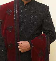 Full Embroidry sherwani complete set