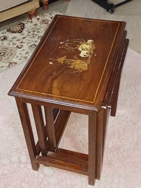 set of 3 nesting tables for sale 0