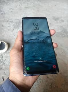 Samsung galaxy note 9 Glass cracked Baki ok ha 6/128  exchange possibl