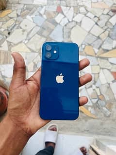 iPhone 12 64 gb,blue clr, 85 BH , waterpack , non pta 0