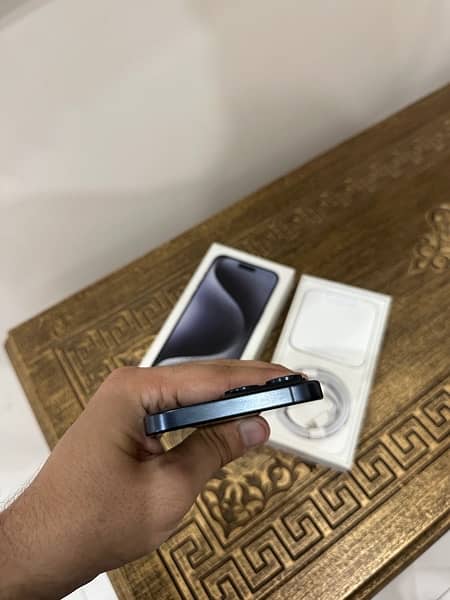 Iphone 15 Pro Max Blue Titanium 5