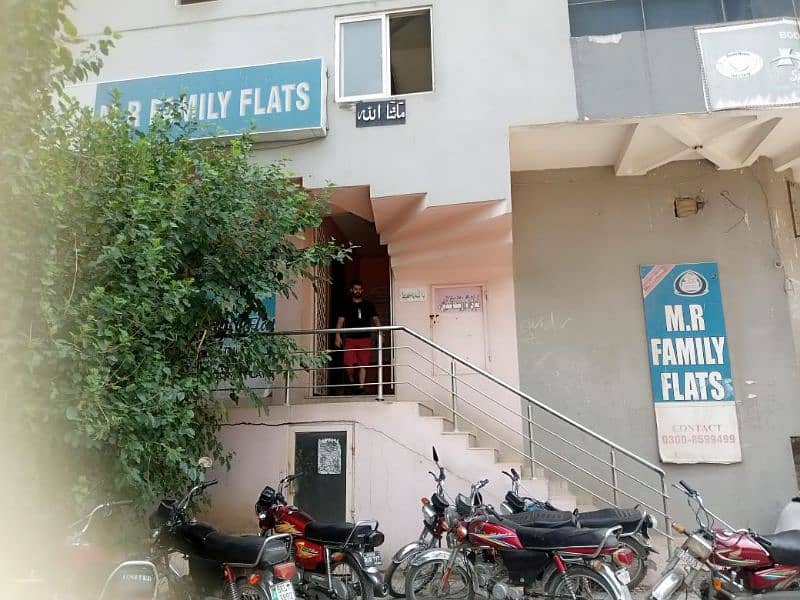 Flat For Sale 1 Bad room G-15 Islmamabad 4