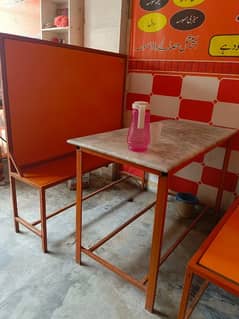 Good Condition Banches With Table