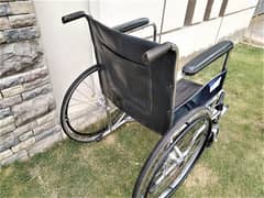 Wheel Chair Folding in cheap price , 03022669119 Fix price wheelchair