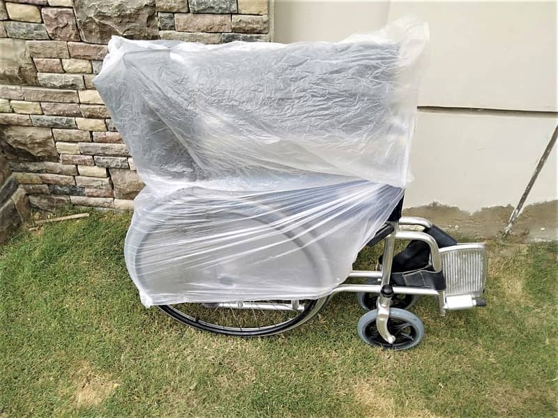 Wheel Chair Folding in cheap price , 03022669119 Fix price wheelchair 3