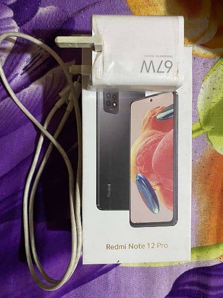 Redmi Note 12 Pro (Like New Mobile) 6 Month warranty Left 5