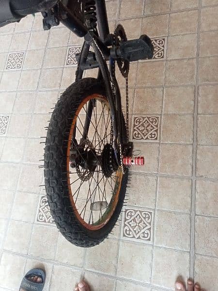 BMX Mountain 20" bicycle 7 gear with seat spring 1