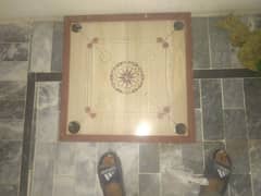 Carrom board  no damage with accessories