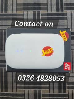 jazz 4g Device |zong| 0326 4828053.