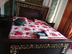 bed and dressing table for sale