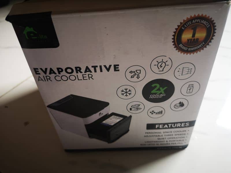 e lite original mini air cooler for hot weather box pack 1