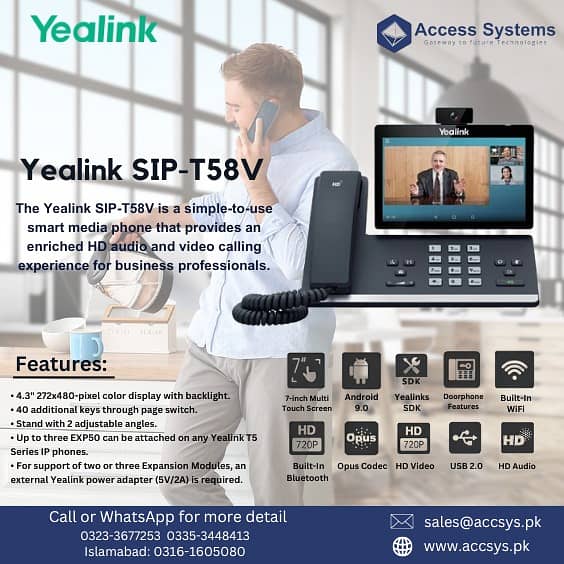 Yealink W70B-W73H DECT IP Phone | Yealink W52P | Grandstream 2130 V2 10