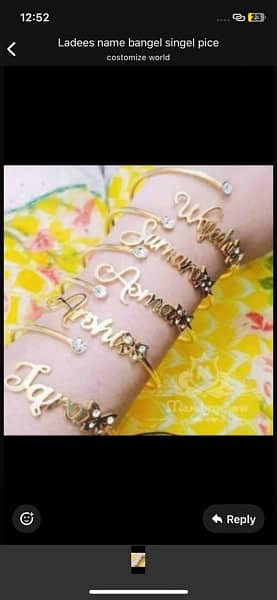 customize ladies bangles 1